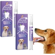 Easygou Lettuce Pets Toothbrush, Lettuce Pets Dog Toothbrush, Lettuce Pet Oral Repair Gel, Pet Toothbrush Pen, Tooth Cleaning Pen for Dog Cats Dental Care Fresh Breath 